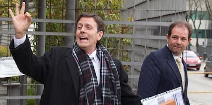Fuentes, tras una sesión del juicio