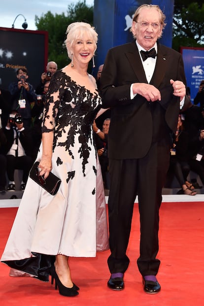 Helen Mirren y Donald Sutherland.