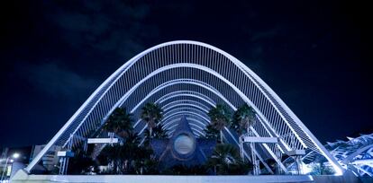 L'Umbracle. Un oasis ajardinado de 17.000 metros cuadrados.