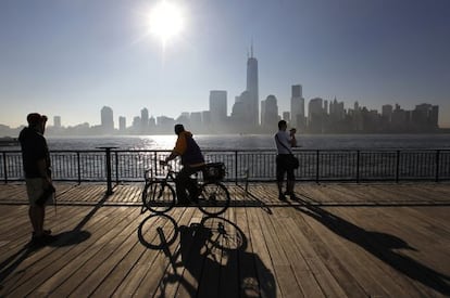 Dice Joyce que el azar se encargó siempre de suministrarle lo que necesitaba. Una imagen de Nueva York.