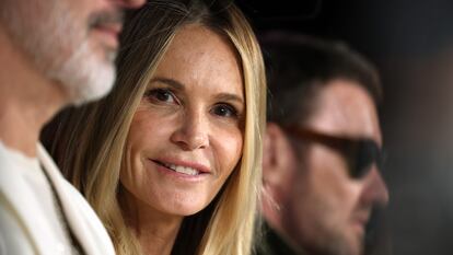 Elle Macpherson en el Open de Australia de 2024, el 28 de enero de 2024 en Melbourne.