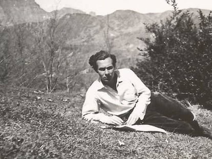 El poeta Joan Vinyoli.
