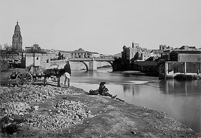 Vista del puente sobre el Segura, en Murcia.