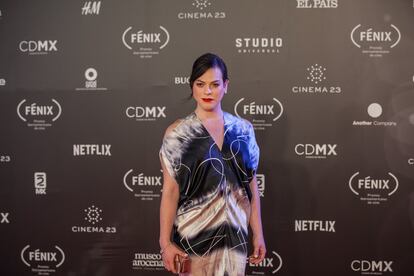 La actriz transgénero chilena Daniela Vega, una de las protagonistas de la entrega de premios.