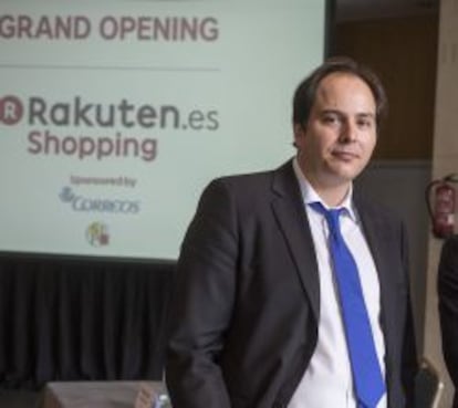 Marc Vicente, consejero delegado de Rakuten Espa&ntilde;a.