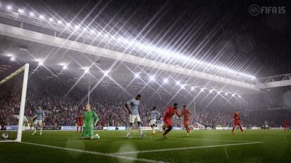 Una escena de 'FIFA 15'.