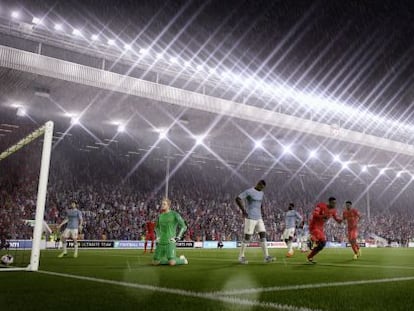 Una escena de 'FIFA 15'.