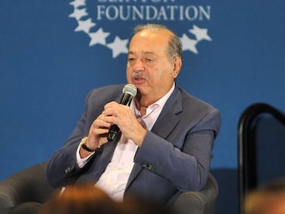 Carlos Slim, en un foro celebrado en Miami la semana pasada. 
