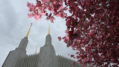 Templo mormón en Washington DC.