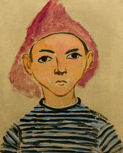 'Retrato de Pierre', Henri Matisse, 1909.