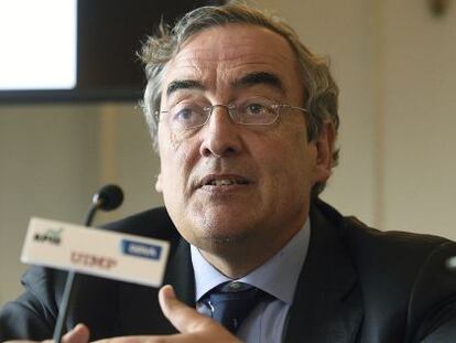 El presidente de la CEOE, Juan Rosell.