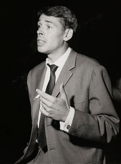 Una de las fotografías de Jacques Brel a subasta