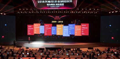 El año pasado el gigante Alibaba registró un récord en las ventas durante el Día del Soltero.