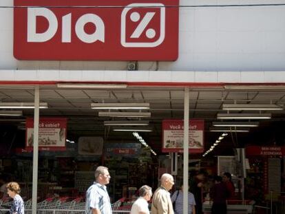 Una tienda del supermercado Dia.