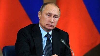 O presidente russo Vladimir Putin.