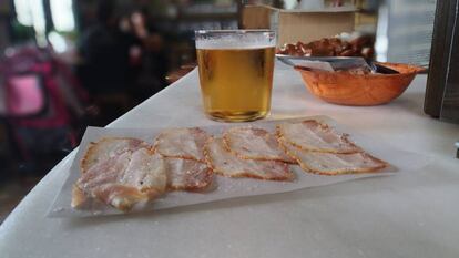 Chicharrón especial, tapa reina en Casa Manteca