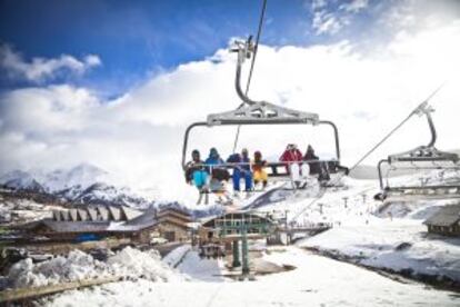 Telesilla en Formigal.