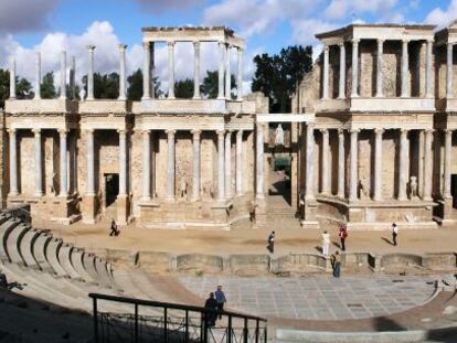 Teatro romano de Mérida.