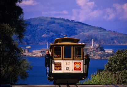 Tranvía de la ciudad de San Francisco (Estados Unidos).