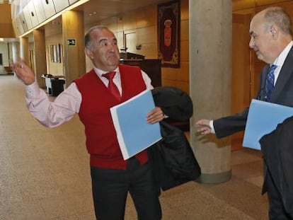 Corujo, exsubdirector general de ICM (izquierda) y Martínez Nicolás, consejero delegado.