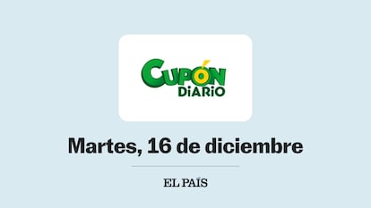 Cupón diario ONCE 16 diciembre 2025