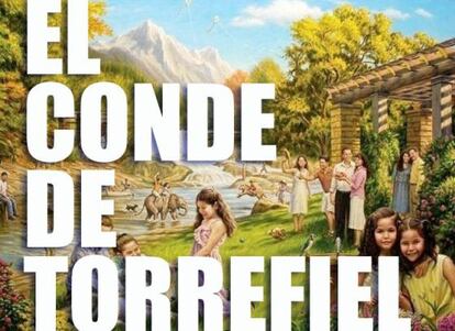 Cartel del espectáculo de El conde de Torrefiel en el centro Nyamnyam.