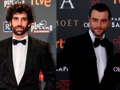 Tamar Novas y Javier Rey, protagonistas de los dos primeros desnudos masculinos en una serie española en abierto. Fue en 'Fariña'.