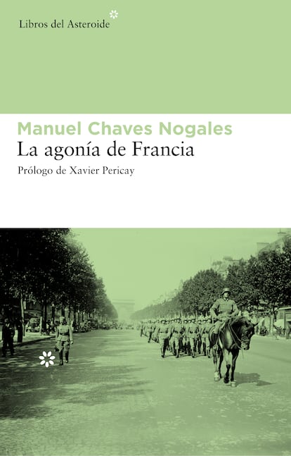 Portada de '‘La agonía de Francia’, de Manuel Chaves Nogales.