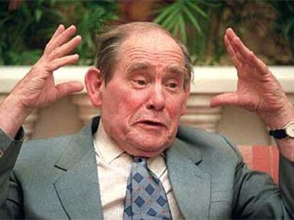 Sydney Brenner, el pasado miércoles en Madrid.