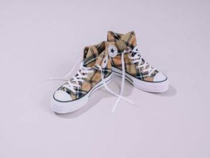 Zapatillas de Converse para Bershka.