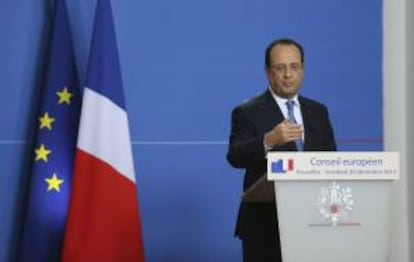 El presidente francés, François Hollande. EFE/Archivo