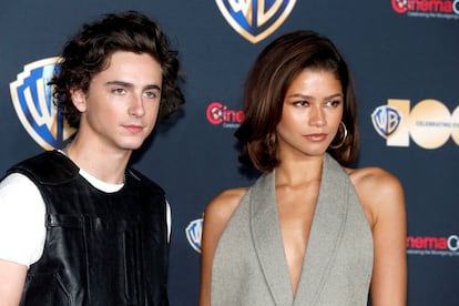 Timothée Chalamet and Zendaya