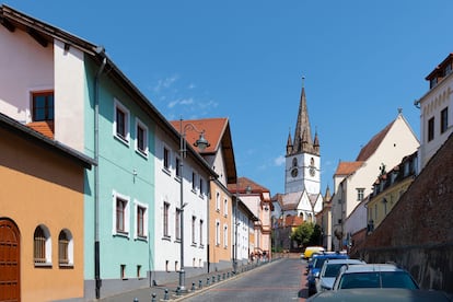 Sibiu y su catedral.