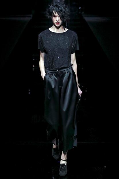 Emporio Armani desfile otono invierno 2015