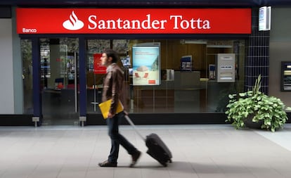 Sucursal del Banco Santander Totta en Portugal