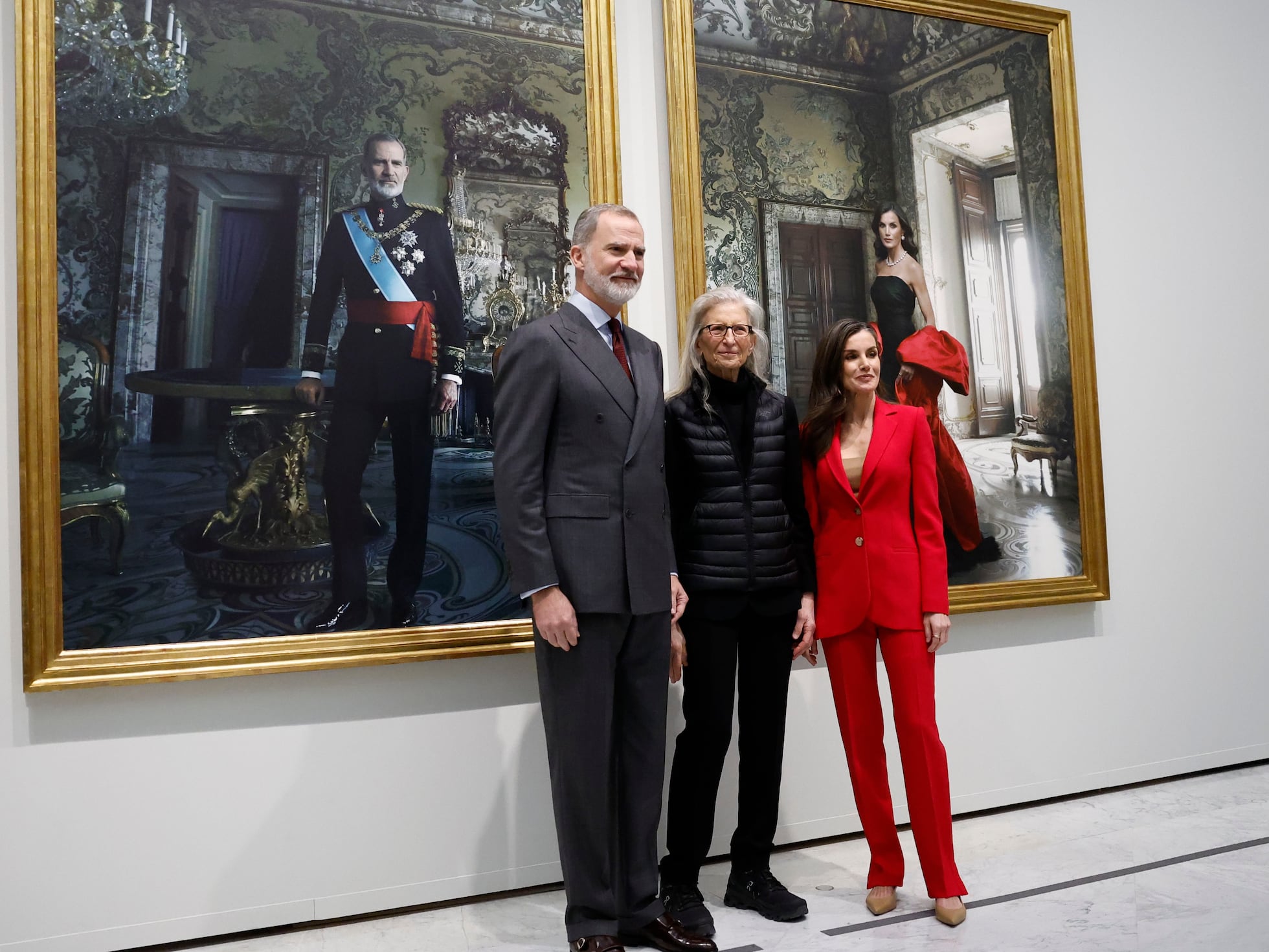 Los Reyes se reencuentran con Annie Leibovitz para ver sus