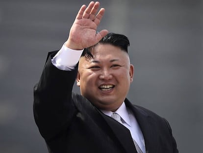 O ditador da Coreia do Norte, Kim Jong-un.