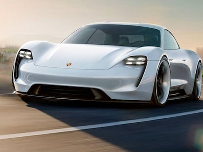 El Porsche Taycan eléctrico enseña músculo en Nürburgring