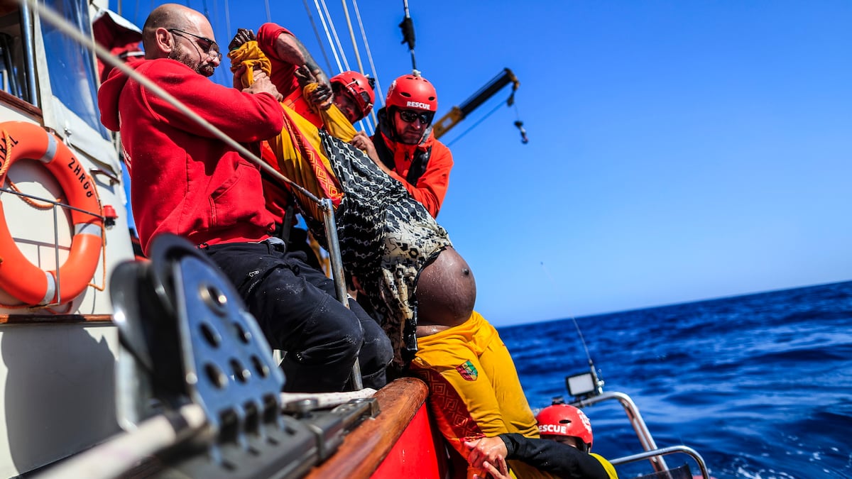 The rescue that saved 47 migrants from drowning in the Mediterranean ...