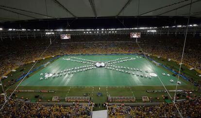 Ceremonia de clausura de la Copa Confederaciones, en Maracaná.