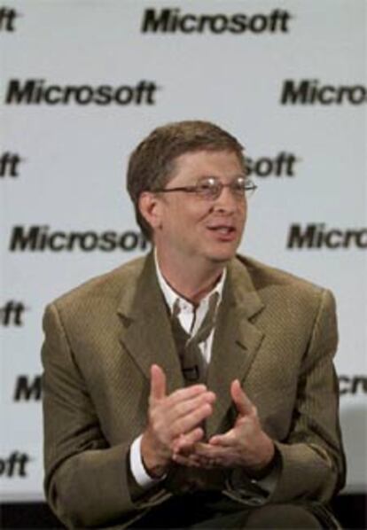 Bill Gates, durante una comparecencia en junio de 2001.