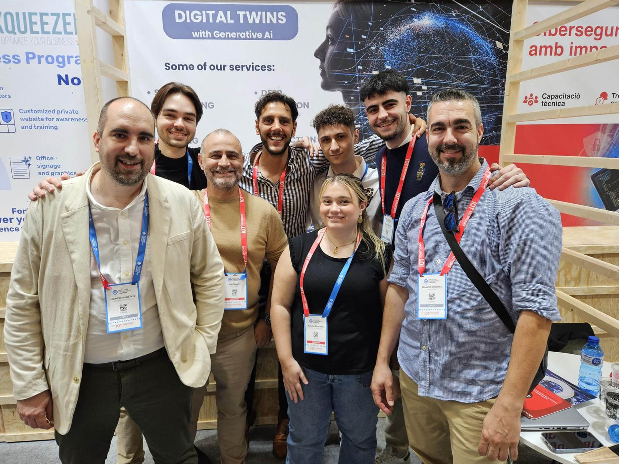 Equipo de Seven Sector Technologies.
