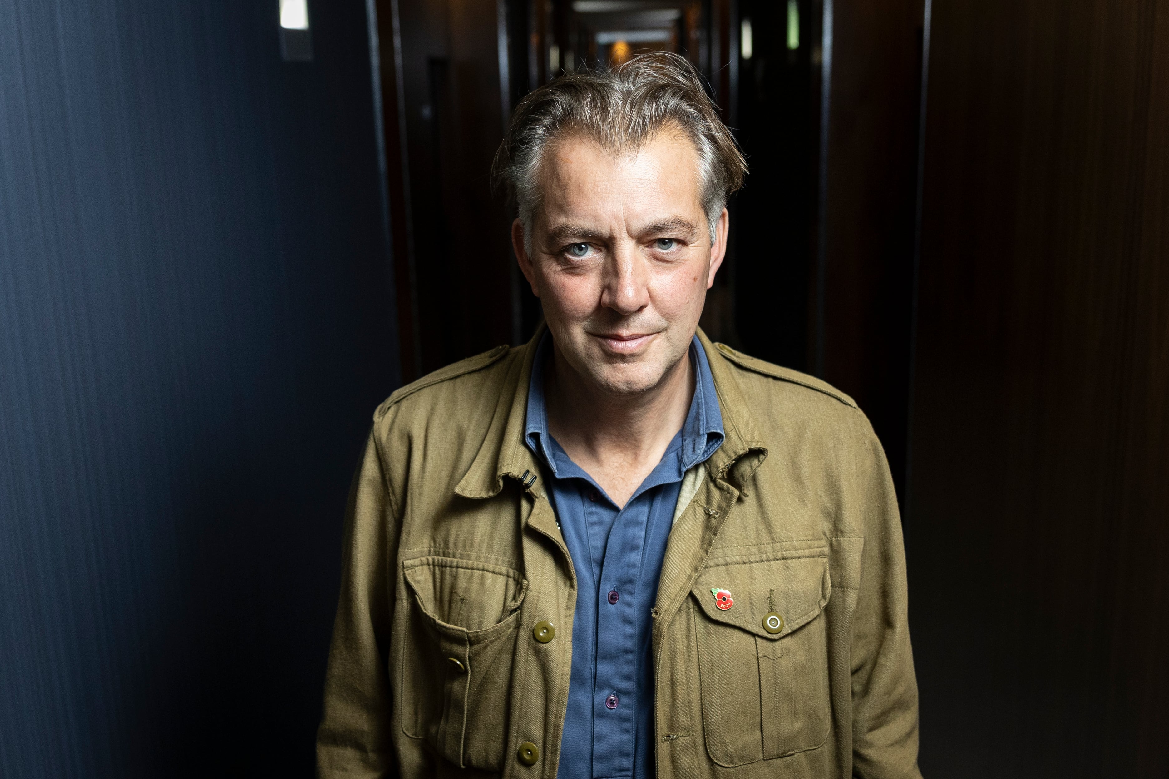 El historiador militar James Holland, fotografiado en Barcelona. 