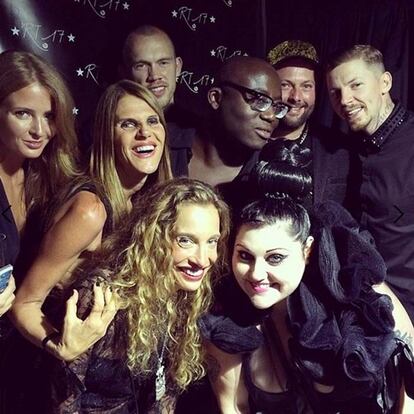 Millie Mackintosh, Anna Dello Russo, Beth Ditto, Professor Green y otros invitados.