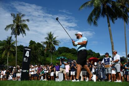 Jon Rahm, en la prueba de LIV Golf en Singapur.