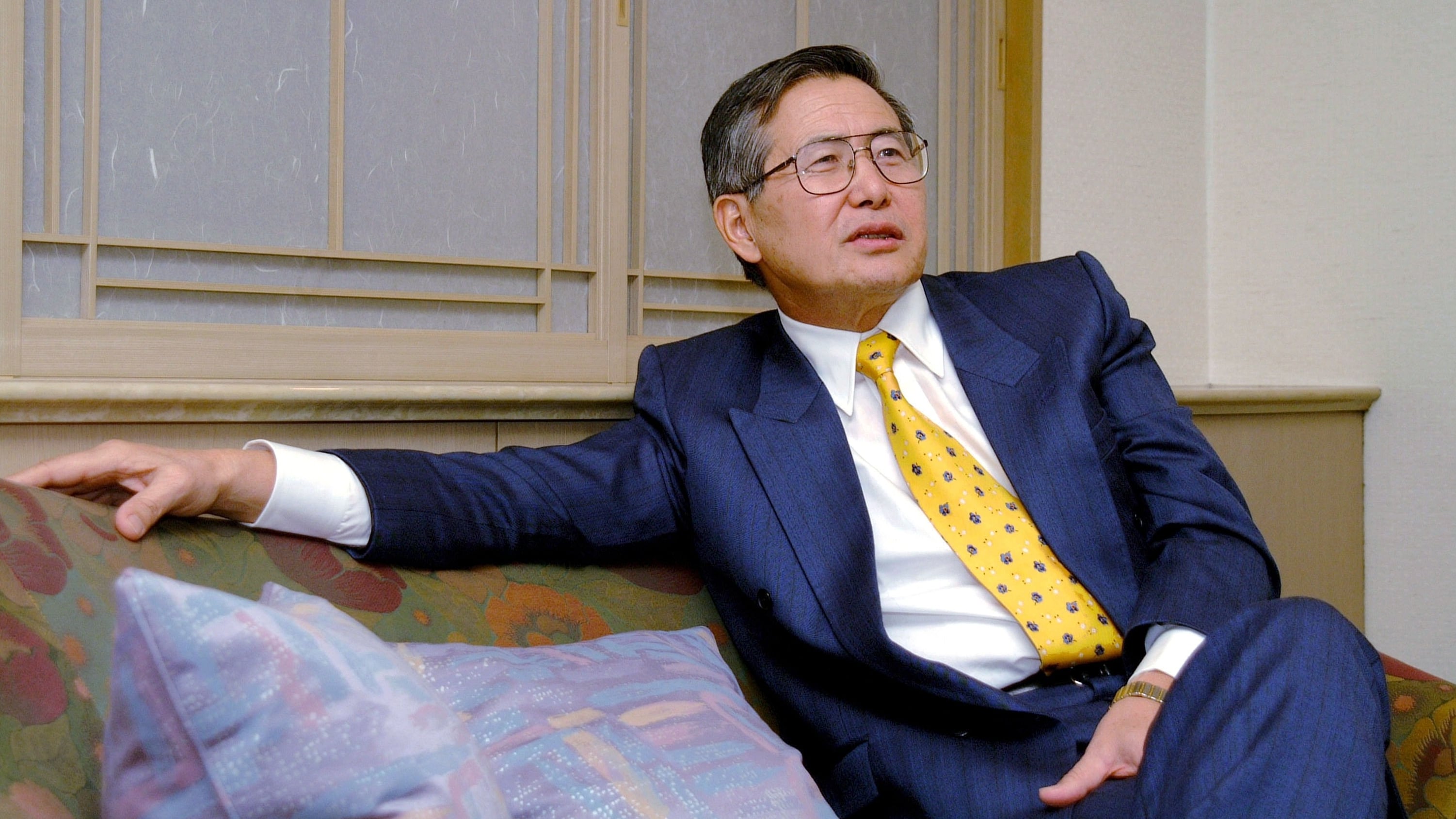 Alberto Fujimori en Tokio (Japón), en noviembre del 2000.