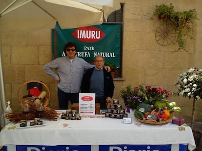 El paté Imuru se vende muy bien en ferias.