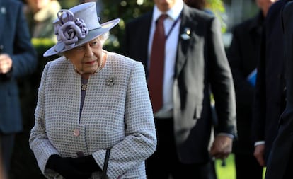 La reina Isabel II de Inglaterra, en Ascot (el Reino Unido), el pasado 19 de octubre.