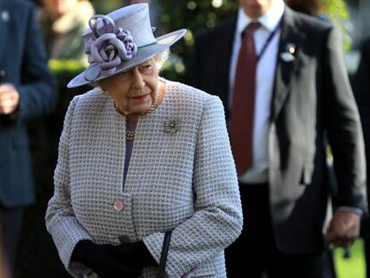 La reina Isabel II de Inglaterra, en Ascot (el Reino Unido), el pasado 19 de octubre.