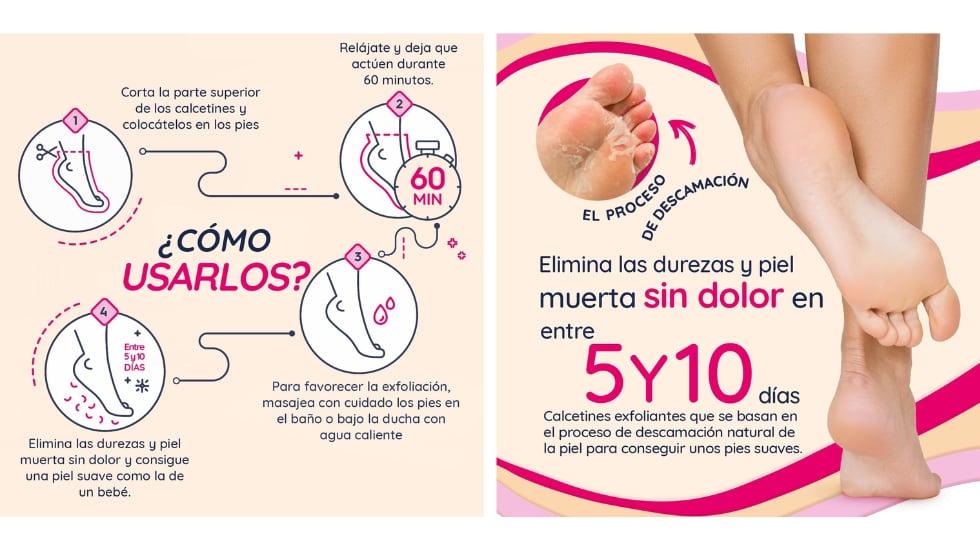 Fáciles de usar: una sola sesión de 60 minutos.